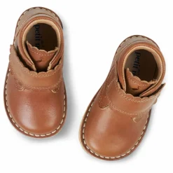 Boots Scratchs Scallop | Cognac