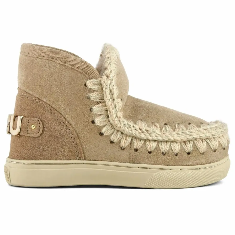Boots Sneakers Eskimo Suède | Camel