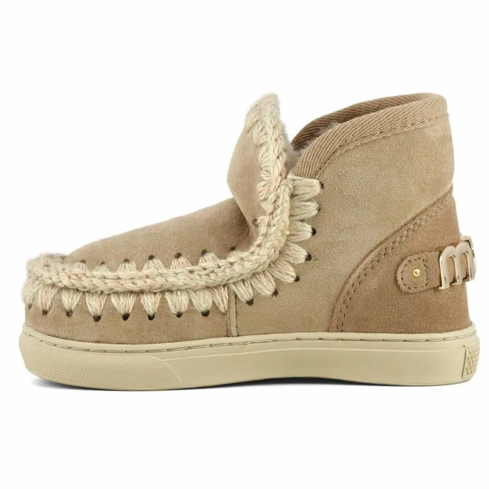 Boots Sneakers Eskimo Suède | Camel