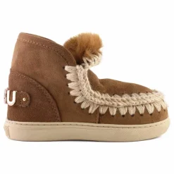 Boots Sneakers Eskimo Suède | Cognac