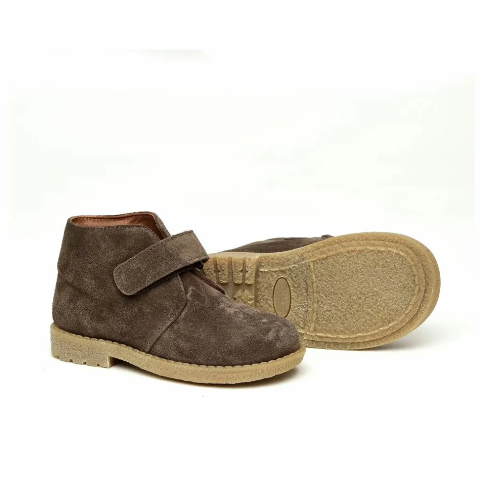 Boots Suede Scratchs | Marron