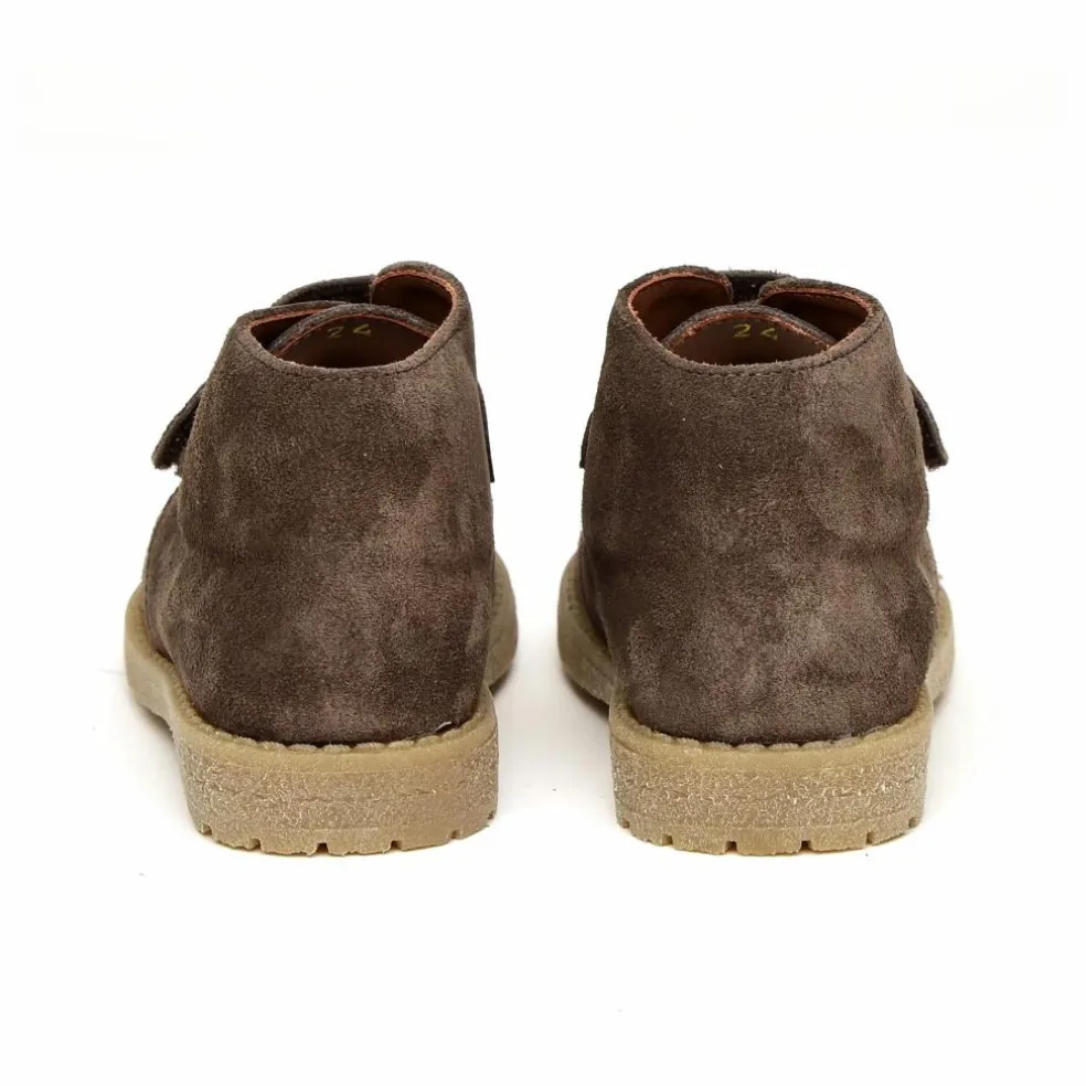 Boots Suede Scratchs | Marron