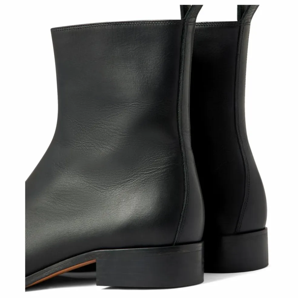 Boots West Cuir | Noir