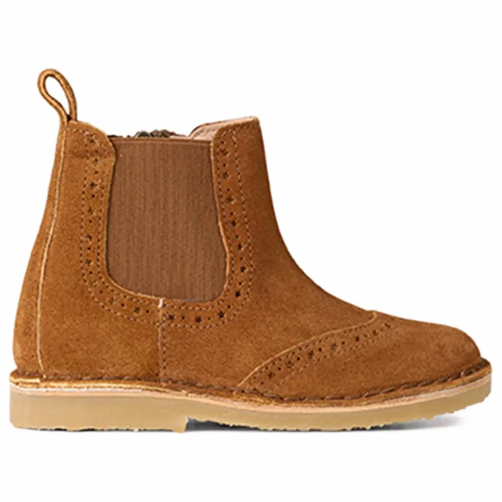 Boots Zip Ankle Star | Marron clair