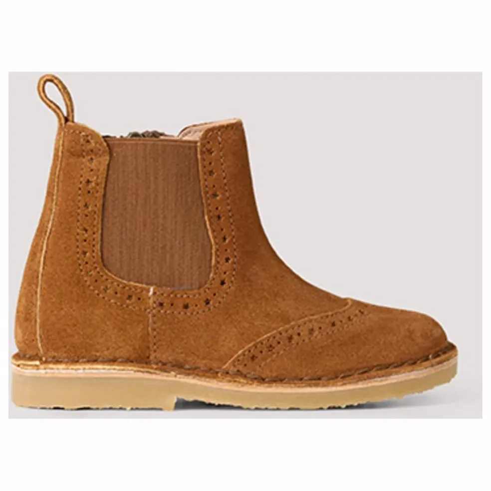 Boots Zip Ankle Star | Marron clair