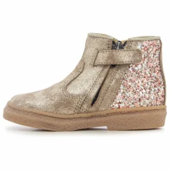 Boots Zip Trix Back | Doré