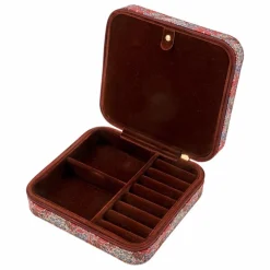 Boîte à Bijoux Carrée MW Liberty Aubrey Forest | Rouge