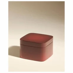 Boîte à bijoux laquée Oscar | Carmin