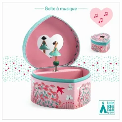 Boîte à bijoux Mélodie du printemps | Rose
