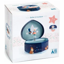 Boîte à bijoux Patineuse | Bleu
