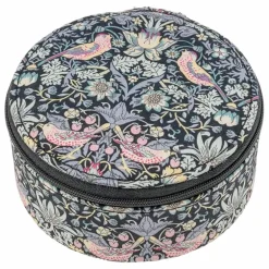 Boîte à Bijoux Ronde MW Liberty Strawberry Thief | Noir