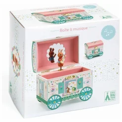 Boîte à bijoux Roulotte enchantée | Vieux Rose