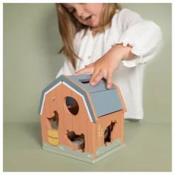 Boîte à formes en bois FSC - Little Farm