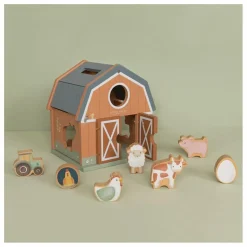 Boîte à formes en bois FSC - Little Farm