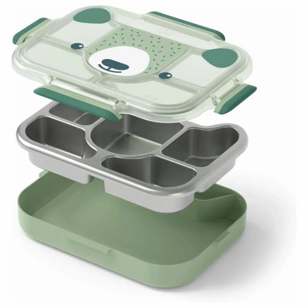 Boîte à goûter MB Wonder Ours | Vert