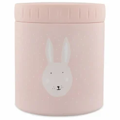 Boîte à goûter isotherme 500 ml Mrs Rabbit | Rose