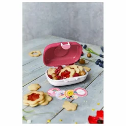 Boîte à goûter MB Gram Oiseaux | Rose