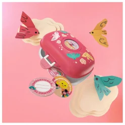 Boîte à goûter MB Gram Oiseaux | Rose