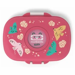 Boîte à goûter MB Gram Oiseaux | Rose