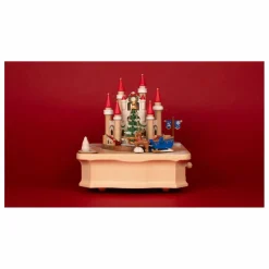 Boîte à musique Château de Noël
