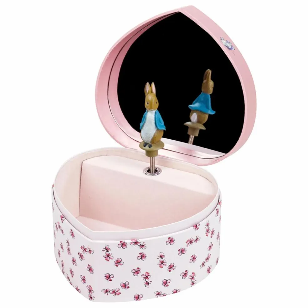 Boîte à musique Lapin | Rose