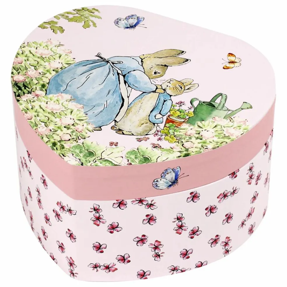 Boîte à musique Lapin | Rose