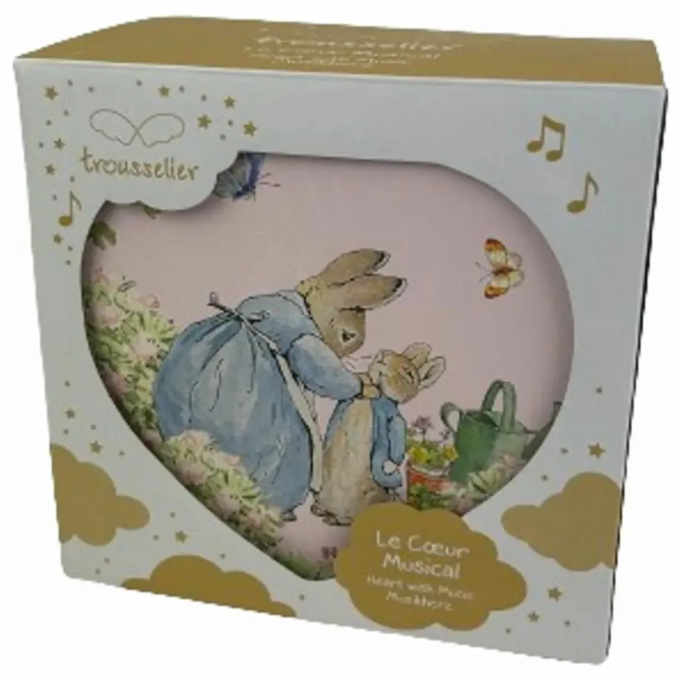 Boîte à musique Lapin | Rose