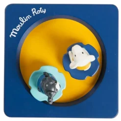 Boîte à musique Puce et Pilou | Bleu