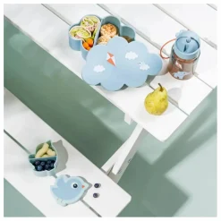 Boîte à repas et sa gourde | Bleu ciel