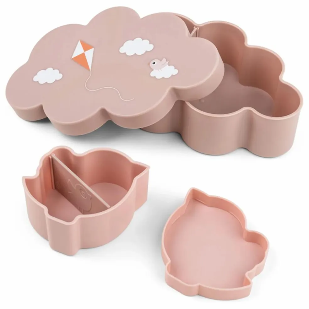 Boîte à repas et sa gourde | Rose