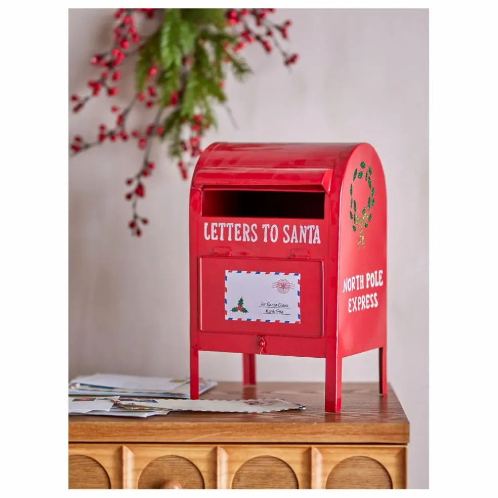 Boîte aux lettres décorative Carlo | Rouge