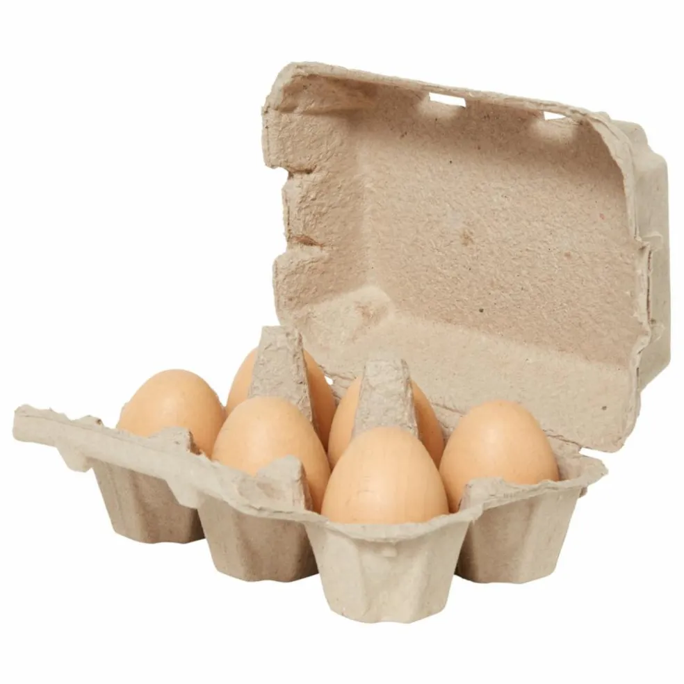 Boîte de 6 oeufs bruns