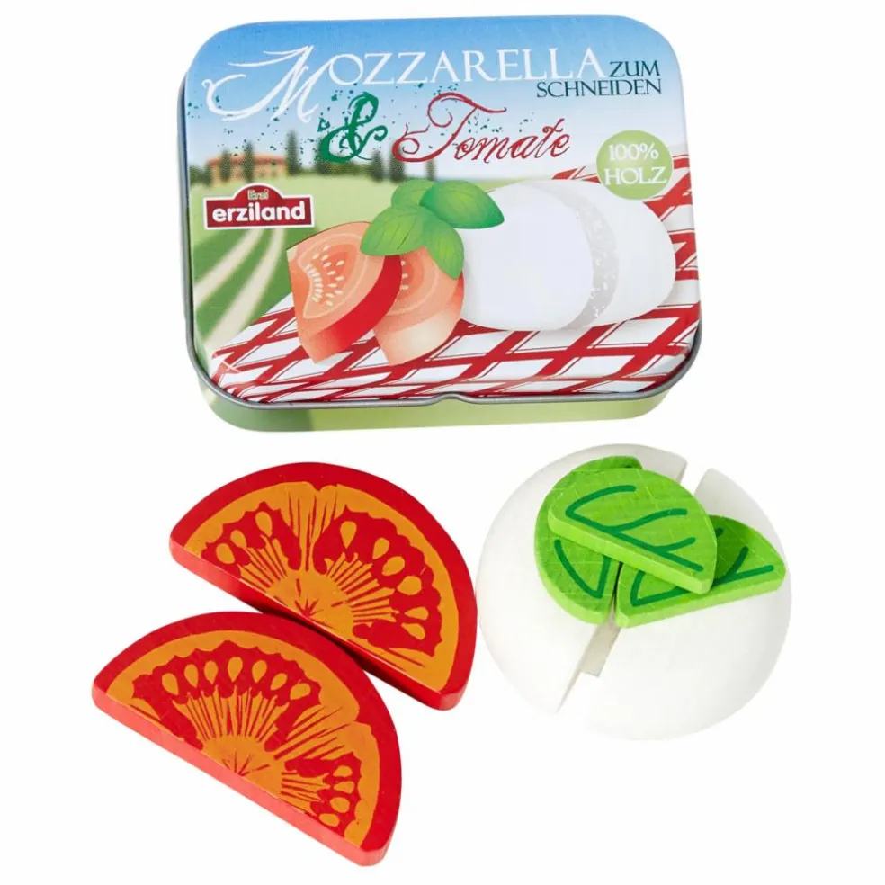 Boîte de conserve mozzarella et tomates - Set de 7