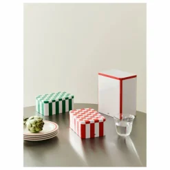 Boîte de rangement Tin | Rouge