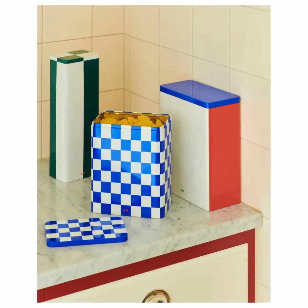 Boîte de rangement Tin | Vert foncé