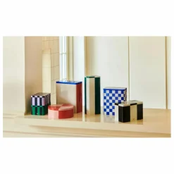 Boîte de rangement Tin | Vert foncé