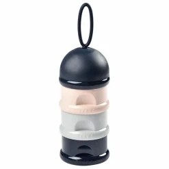 Boîte doseuse de lait en poudre - 3 compartiments | Rose
