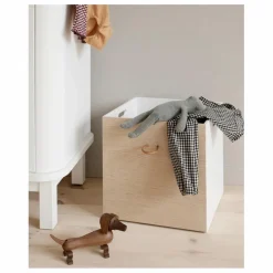 Boîtes de rangement - Lot de 2 pièces | Chêne