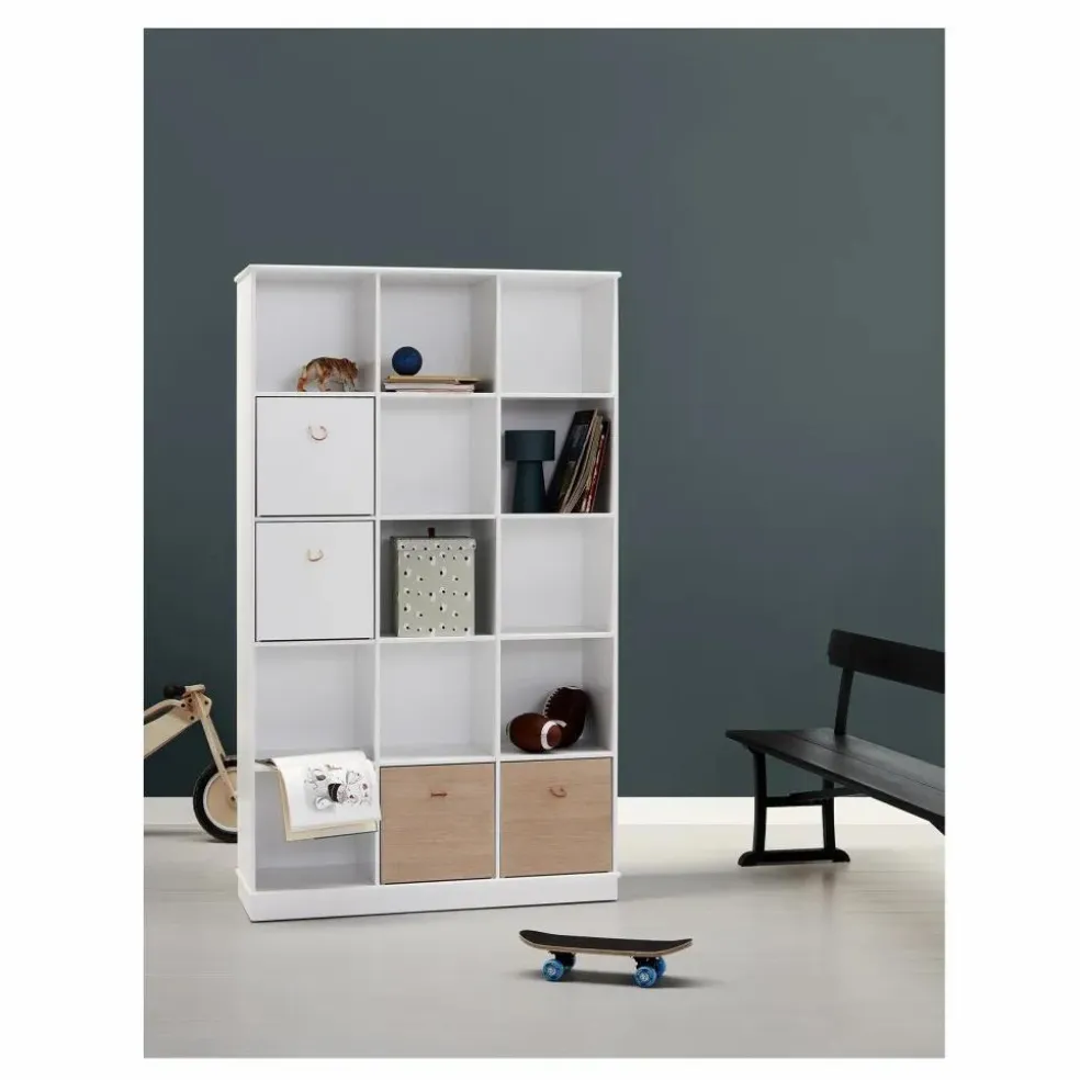 Boîtes de rangement - Lot de 2 pièces | Chêne