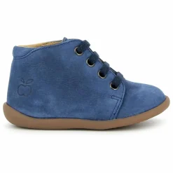 Botillons Stand Up Nubuck | Bleu jean