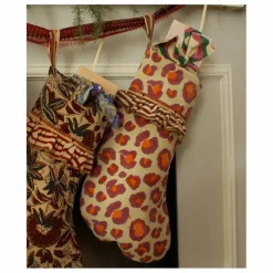 Botte de Noël en coton | Rose