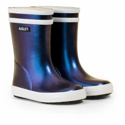 Bottes De Pluie Baby Flac Irisées | Bleu nuit