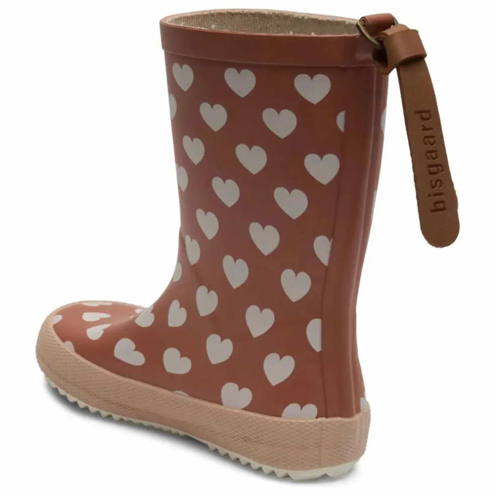 Bottes de Pluie Fashion Cœurs | Vieux Rose