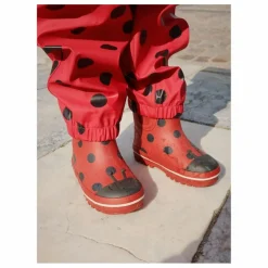 Bottes de Pluie Fourrées Cinelle | Rouge