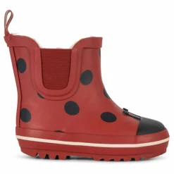 Bottes de Pluie Fourrées Cinelle | Rouge