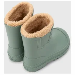 Bottes de Pluie Fourrées Verona Borrego | Vert amande
