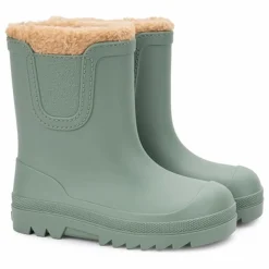Bottes de Pluie Fourrées Verona Borrego | Vert amande