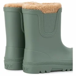 Bottes de Pluie Fourrées Verona Borrego | Vert amande