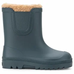Bottes de Pluie Fourrées Verona Borrego | Bleu pétrole