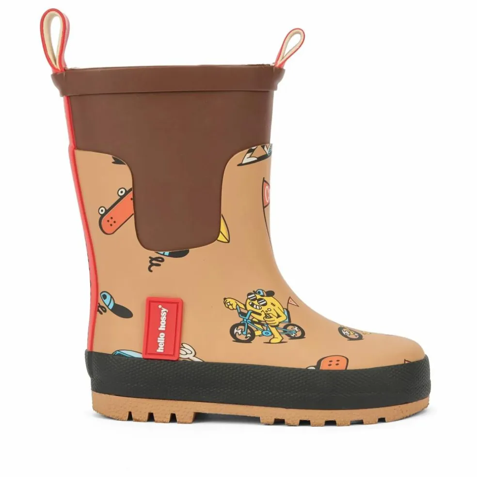 Bottes de Pluie Mascots Ride | Marron